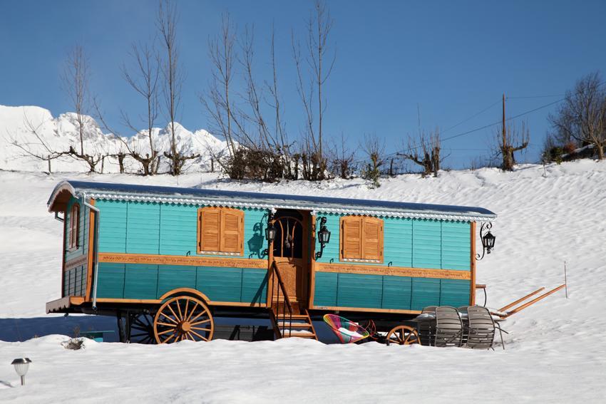 Roulottes Montagne Pyrenees Hotel Luz-Saint-Sauveur Ngoại thất bức ảnh