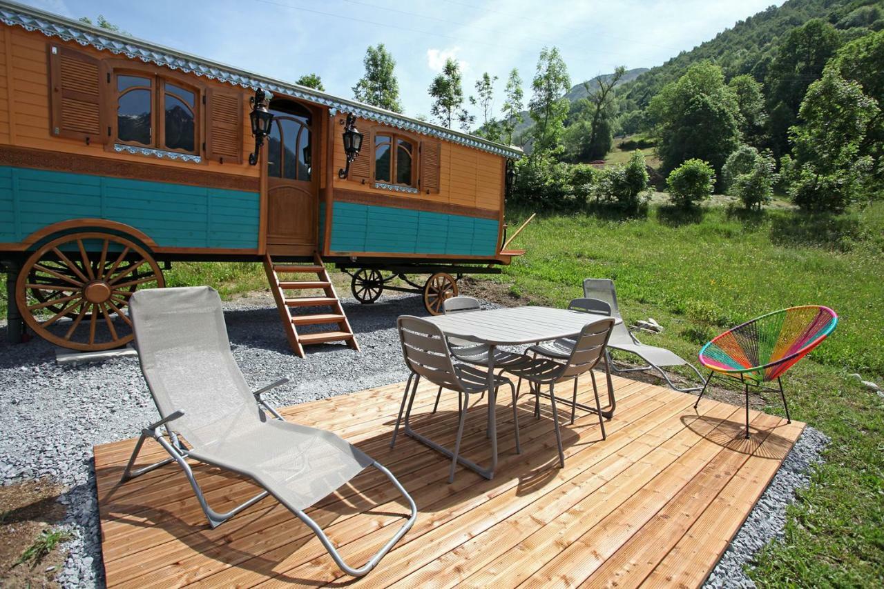 Roulottes Montagne Pyrenees Hotel Luz-Saint-Sauveur Ngoại thất bức ảnh