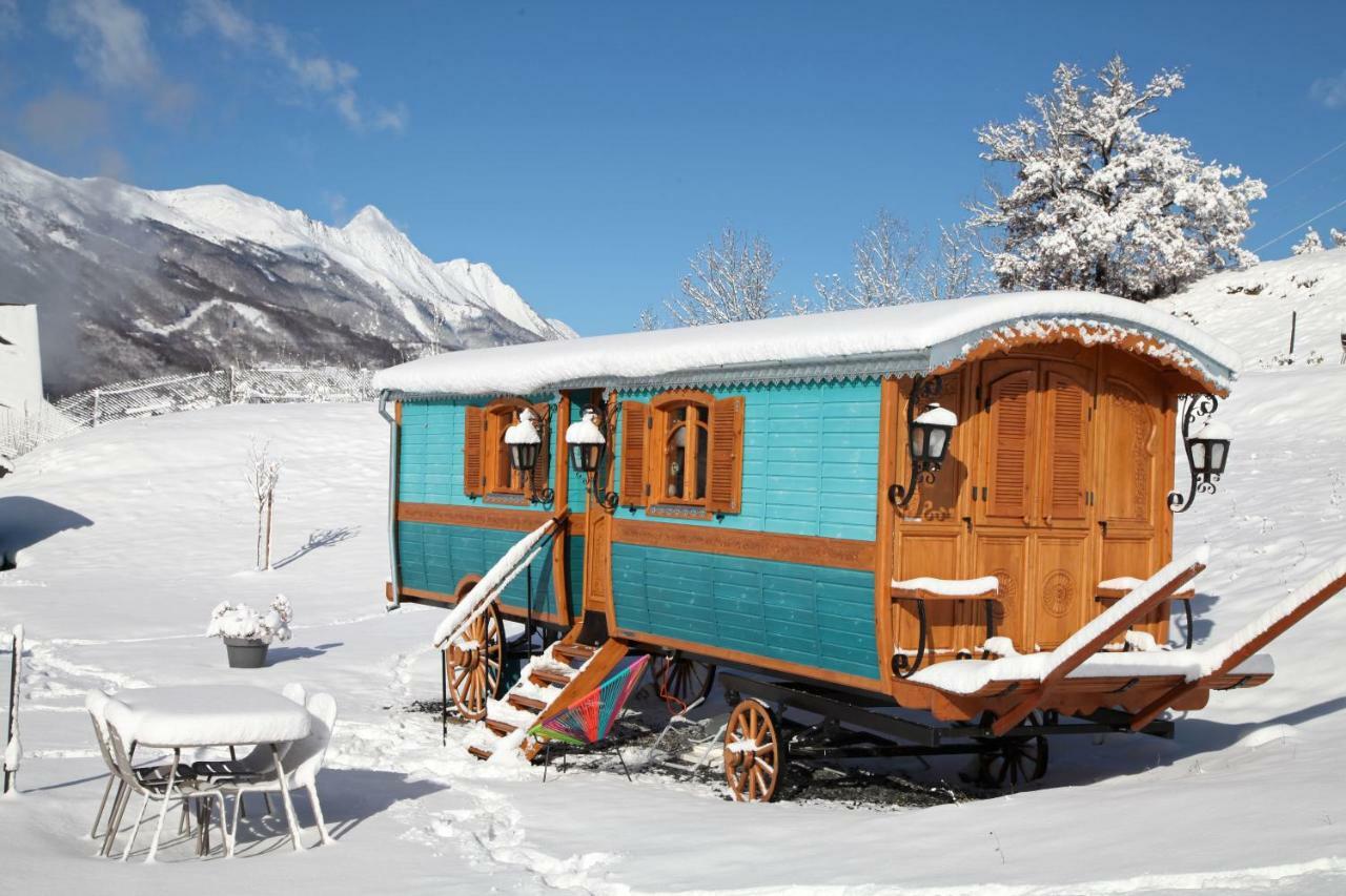 Roulottes Montagne Pyrenees Hotel Luz-Saint-Sauveur Ngoại thất bức ảnh